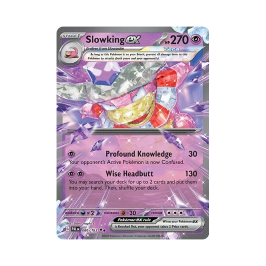 Pokemon TCG Slowking ex DR Paldea Evolved (English Ver.)