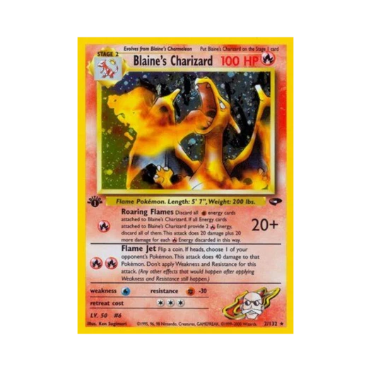 포켓몬 TCG 강연의 리자몽 RH 짐 첼린지 (영문판)