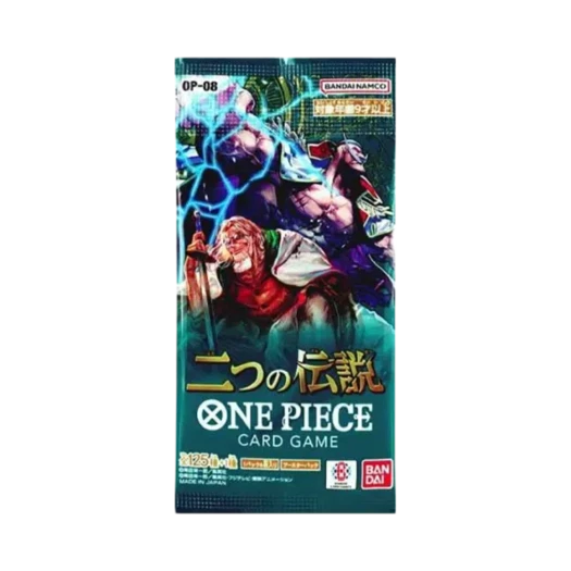 원피스 TCG OP-08 부스터 팩 두 전설 팩 (6장/일어판)