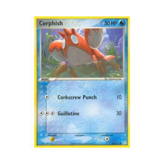 포켓몬 TCG 가재군 C EX 홀론 팬텀 (영문판)