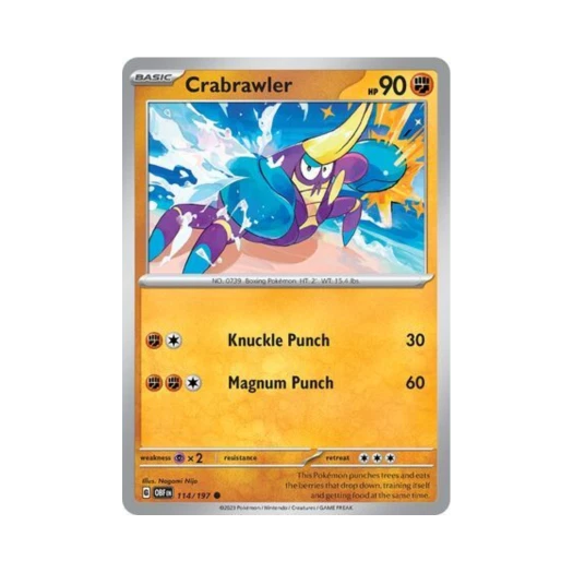 포켓몬 TCG 오기지게 C 옵시디언 플레임즈 (영문판) 카드 이미지