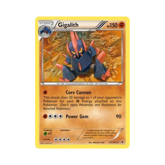 포켓몬 TCG 기가이어스 R 노블 빅토리스 (영문판)