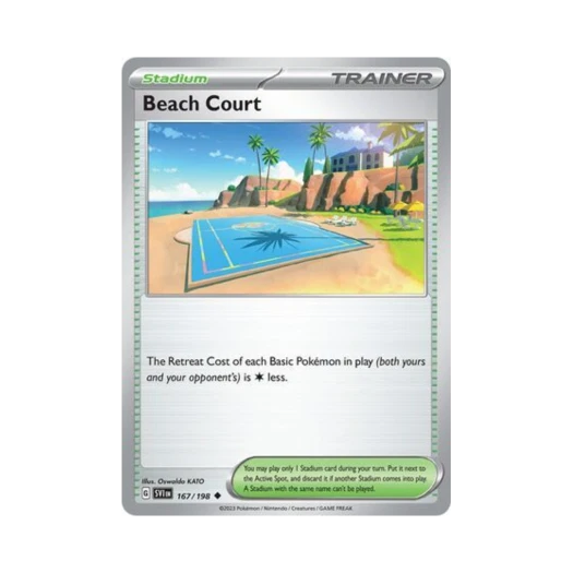 Pokemon TCG Beach Court U Scarlet & Violet (English Ver.)
