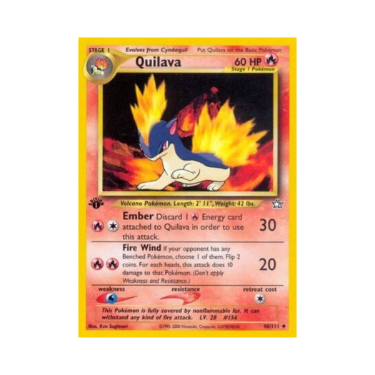 포켓몬 TCG 마그케인 U 네오 제네시스 (영문판)