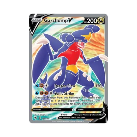 포켓몬 TCG 한카리아스 V RU 아스트랄 레디안스 (영문판)