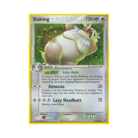 포켓몬 TCG 게을킹 RH EX 테오키스 (영문판)