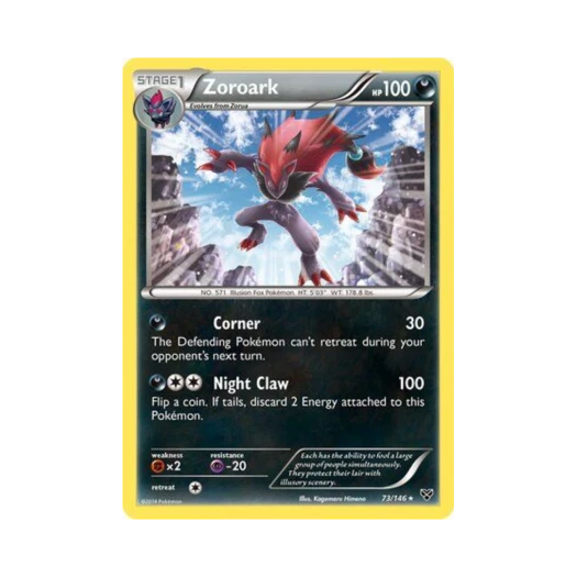 Pokemon TCG Zoroark RH XY (English Ver.)