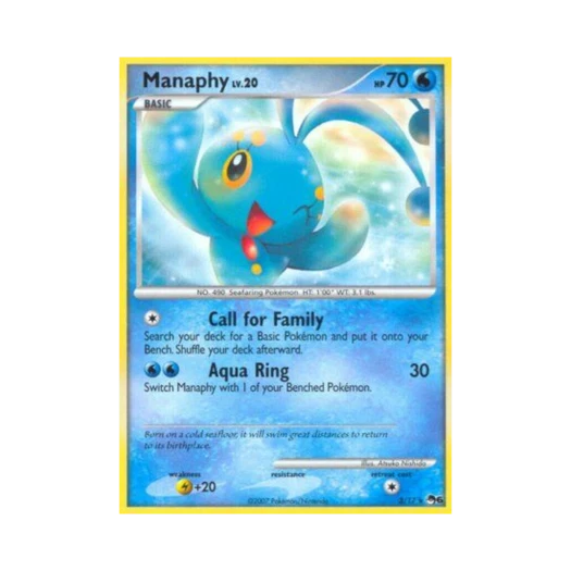 포켓몬 TCG 마나피 R 팝 시리즈 6 (영문판)