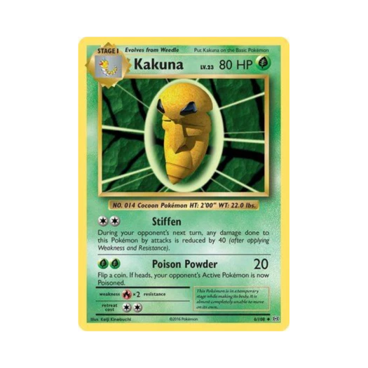 Pokemon TCG Kakuna U Evolutions (English Ver.)