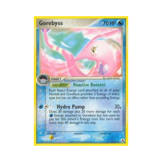 포켓몬 TCG 분홍장이 R EX 레전드 메이커 (영문판)