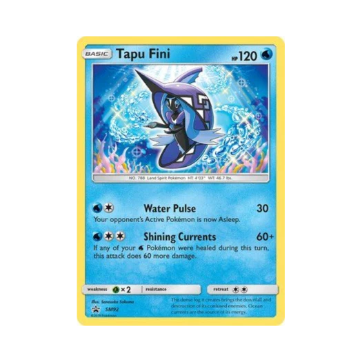 Pokemon TCG Tapu Fini P Sun & Moon Promos (English Ver.)