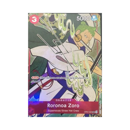 원피스 TCG 롤로노아 조로 SR OP01-025 영문 1주년 세트 (영문판)