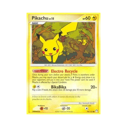 포켓몬 TCG 피카츄 C 미스터리어스 트레져스 (영문판)