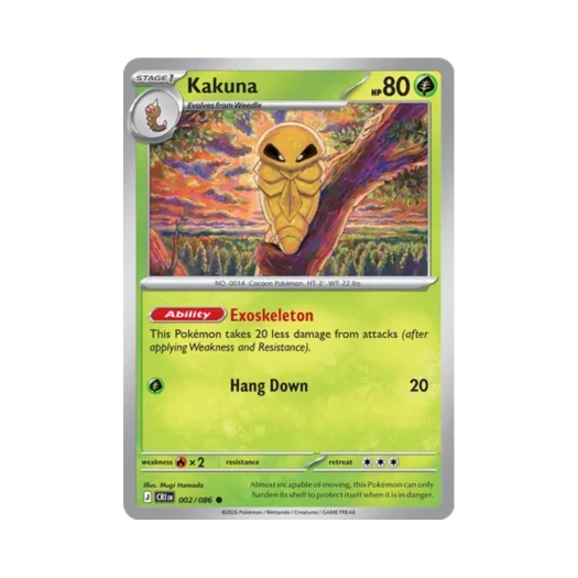 포켓몬 TCG 딱충이 C 카오스 라이징 (영문판) 카드 이미지