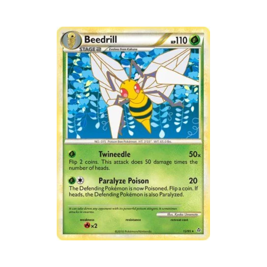 포켓몬 TCG 독침붕 R 언리쉬드 (영문판)