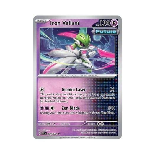 포켓몬 TCG 무쇠무인 U 템포럴 포시스 (영문판) 카드 이미지