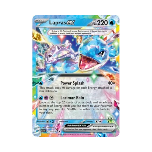 포켓몬 TCG 라프라스 ex DR 스텔라 크라운 (영문판)