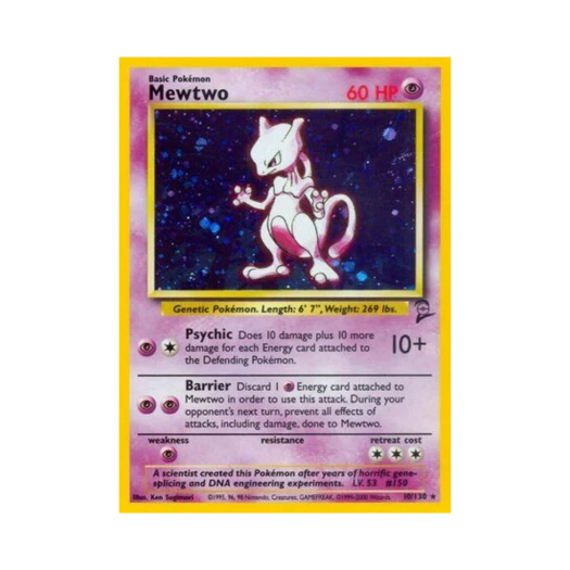 Pokemon TCG Mewtwo Base Set 2 (English Ver.)