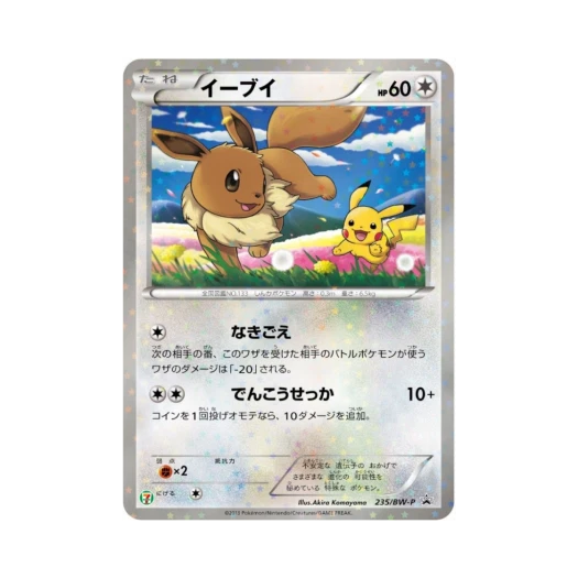 Pokemon TCG Eevee P Black & White Promos (Japanese Ver.)
