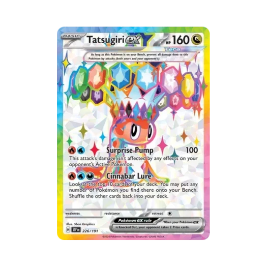 Pokemon TCG Tatsugiri ex UR Surging Sparks (English Ver.)