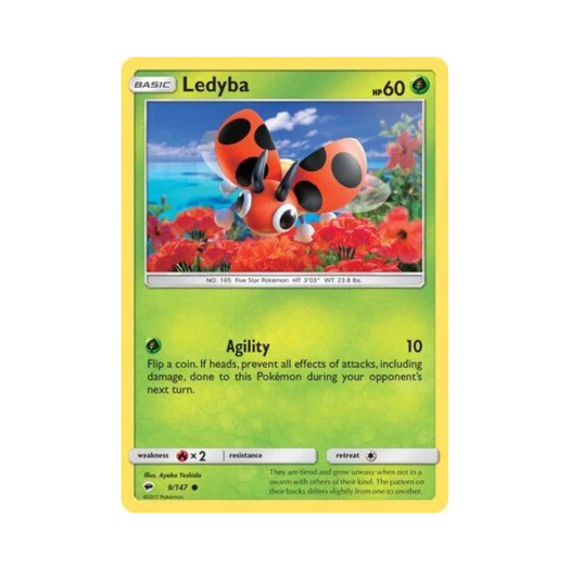 포켓몬 TCG 레디바 C 버닝 쉐도우 (영문판)