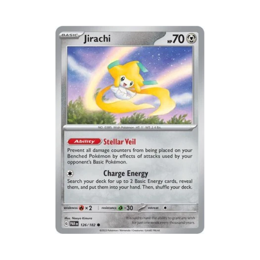 Pokemon TCG Jirachi C Paradox Rift (English Ver.)