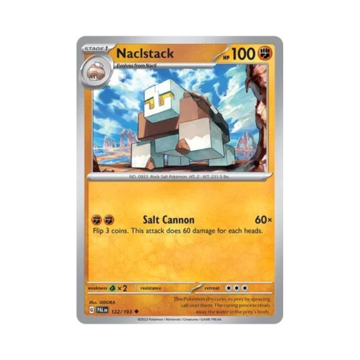 Pokemon TCG Naclstack U Paldea Evolved (English Ver.)