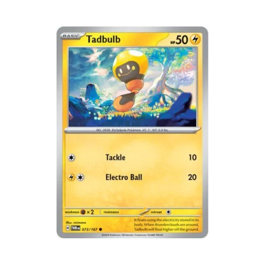 Pokemon TCG Tadbulb C Twilight Masquerade (English Ver.)