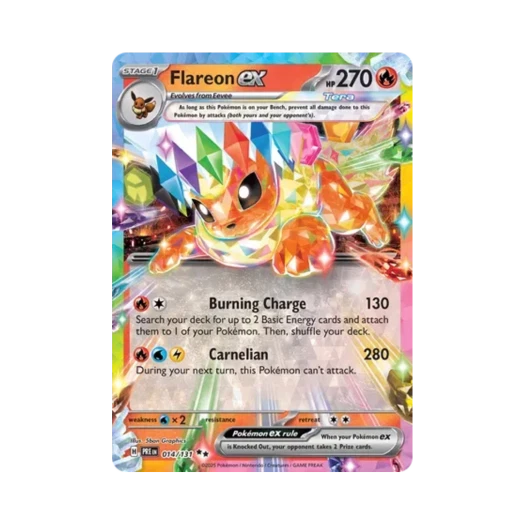 포켓몬 TCG 부스터 ex DR 프리즈매틱 에볼루션즈 (영문판)