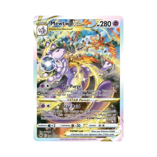 Pokemon TCG Mewtwo VSTAR R Crown Zenith (English Ver.)