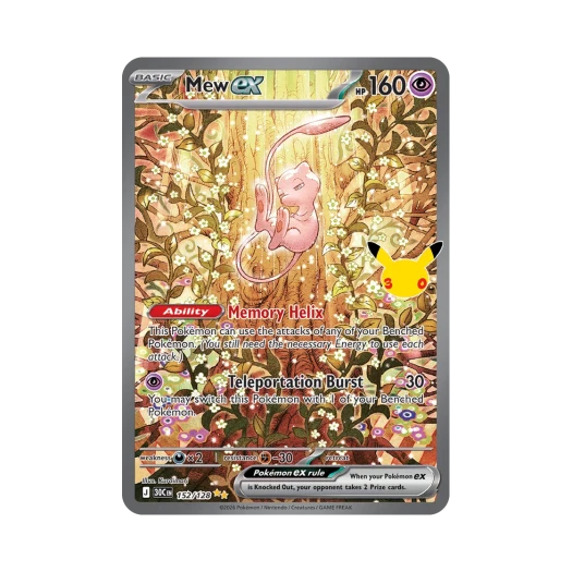 Pokemon TCG Mew ex SAR 30th Celebration (English Ver.)