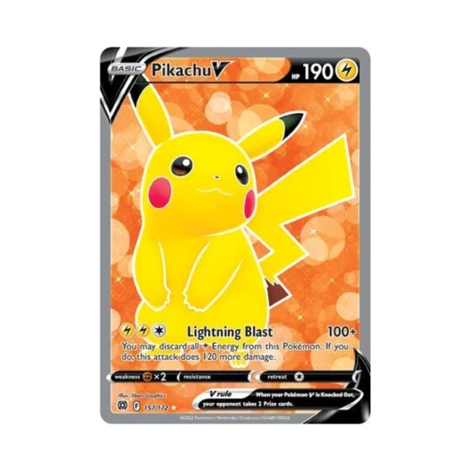포켓몬 TCG 피카츄 V RU 브릴리언트 스타즈 (영문판)