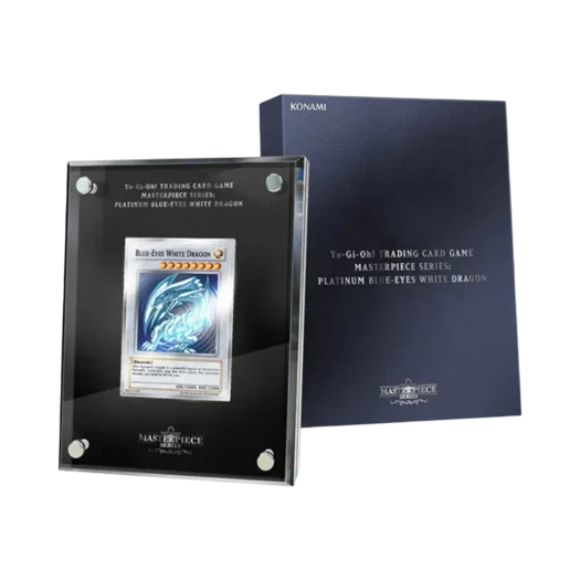 유희왕 OCG 듀얼 몬스터즈 플래티넘 푸른 눈의 백룡 시리얼 넘버 포함 (영문판)