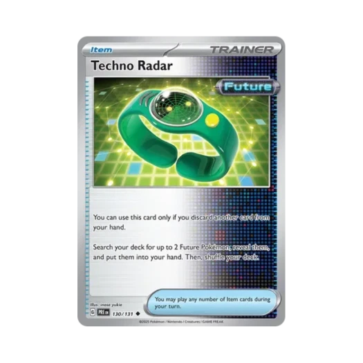 포켓몬 TCG 테크노 레이더 U 프리즈매틱 에볼루션즈 (영문판)