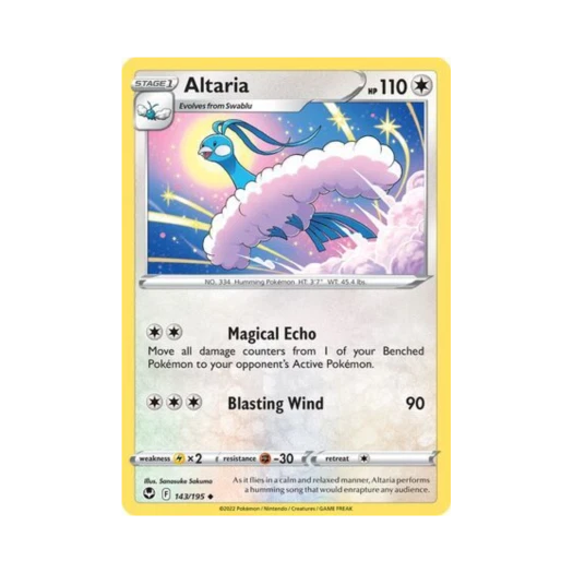 Pokemon TCG Altaria U Silver Tempest (English Ver.)
