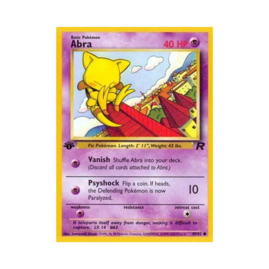 포켓몬 TCG 캐이시 C 로켓단 (영문판)