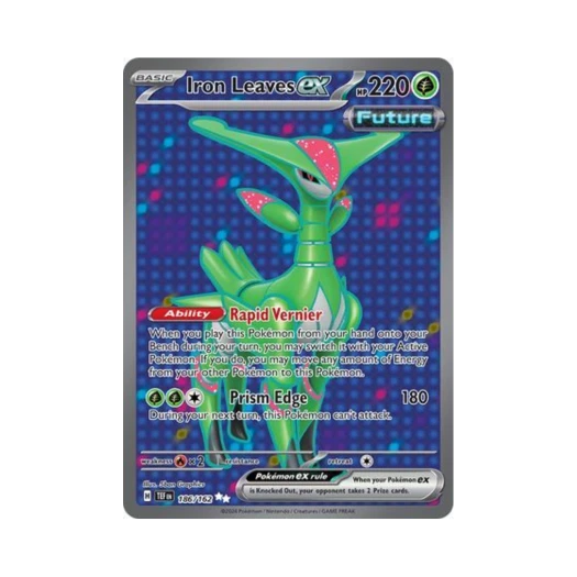 포켓몬 TCG 무쇠잎새 ex UR 템포럴 포시스 (영문판)