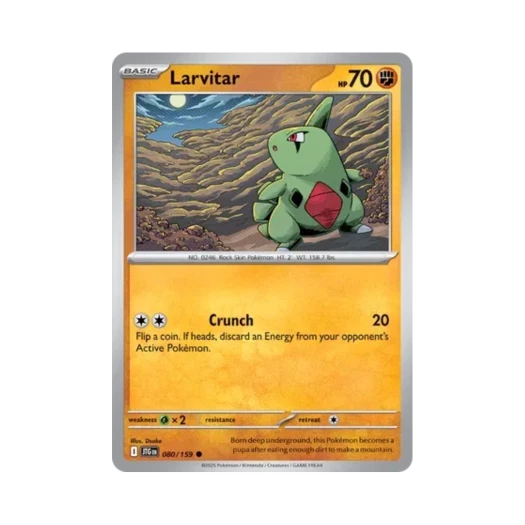 Pokemon TCG Larvitar C Journey Together (English Ver.)
