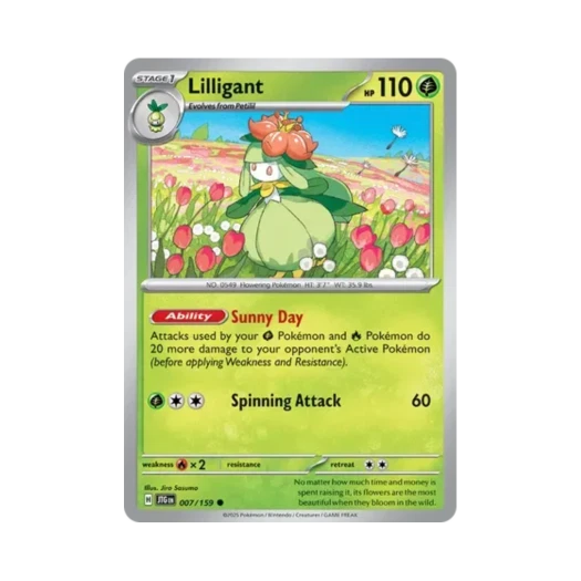 Pokemon TCG Lilligant C Journey Together (English Ver.)