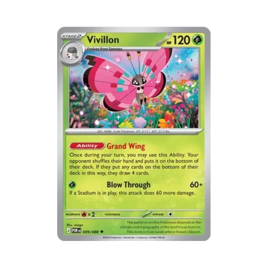 Pokemon TCG Vivillon U Perfect Order (English Ver.)
