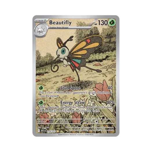 포켓몬 TCG 뷰티플라이 IR 메가 에볼루션 어센드 히어로즈 (영문판)