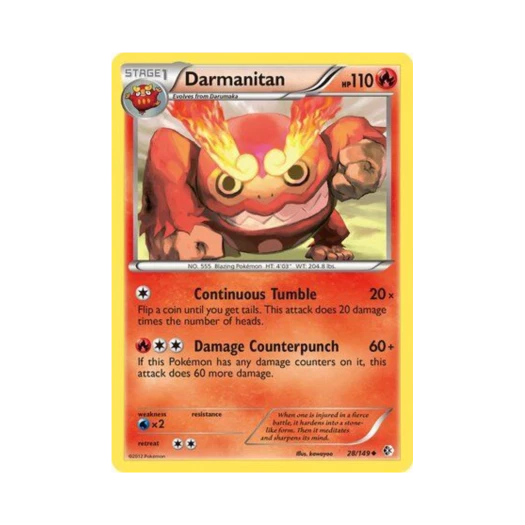포켓몬 TCG 불비달마 U 바운더리스 크로스드 (영문판)