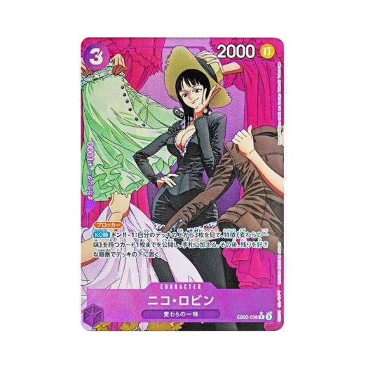One Piece TCG Nico Robin R-P EB02-036 Extra Booster Anime 25th Collection (Japanese Ver.)