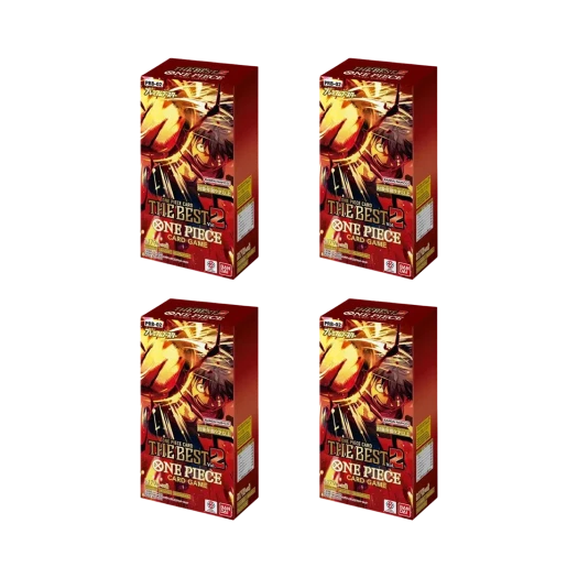 원피스 TCG PRB-02 프리미엄 부스터 팩 원피스 카드 더 베스트 Vol.2 4 박스 (40팩/일어판)