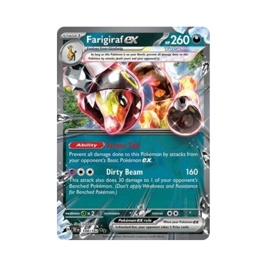 포켓몬 TCG 키키링 ex DR 템포럴 포시스 (영문판)