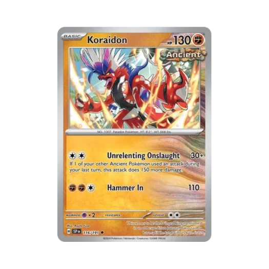 Pokemon TCG Koraidon U Surging Sparks (English Ver.)