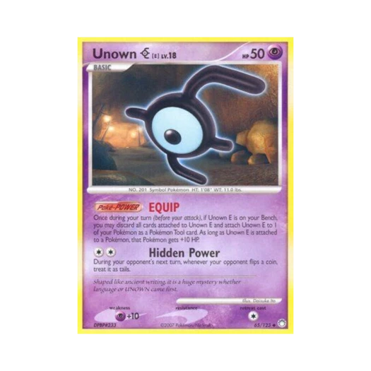 포켓몬 TCG 안농 E U 미스터리어스 트레져스 (영문판)