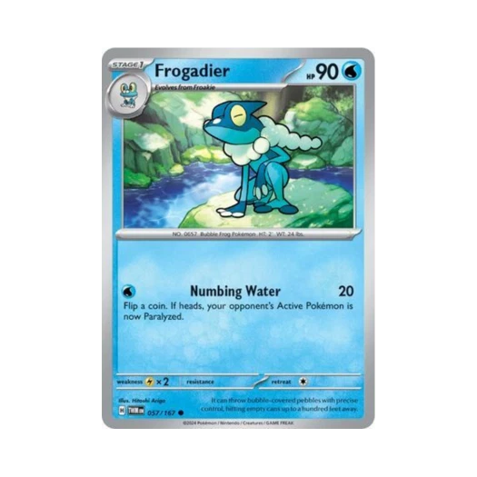 포켓몬 TCG 개굴반장 C 트와일라잇 마스커레이드 (영문판) 카드 이미지