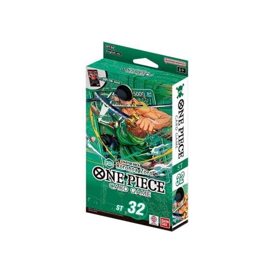 원피스 TCG 스타트 덱 그린 롤로노아 조로 (영문판)