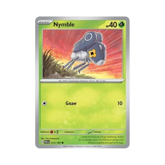 Pokemon TCG Nymble C Paradox Rift (English Ver.)